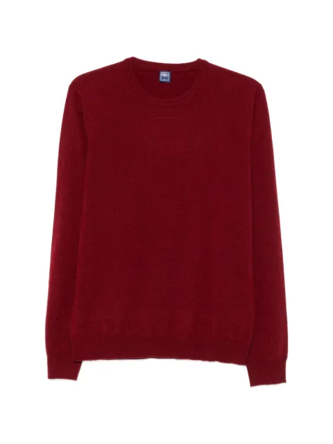 Fedeli crew-neck sweater Red MU007001