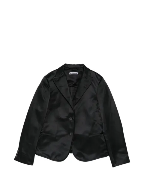 Jil Sander Pre-Owned 2000s single-breasted blazer Black JS290PC