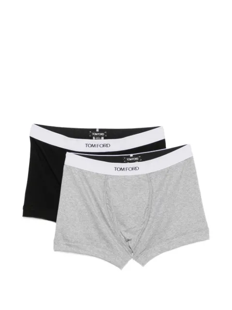 TOM FORD logo-waistband boxers set of two Black T4XC32270