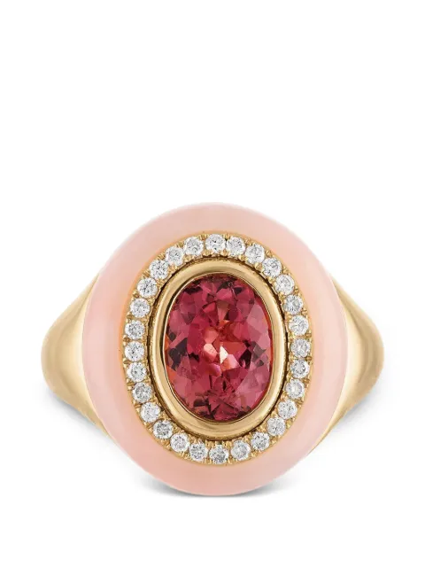 Eden Presley Wisdom sapphire and diamond ring Gold 2220333R1PTPO7