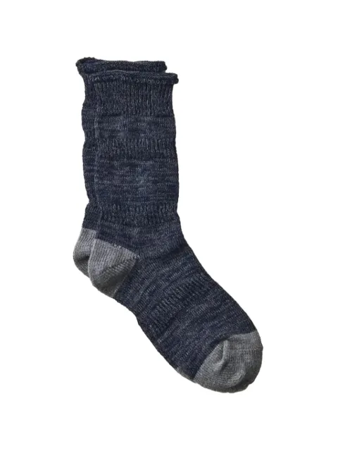yahae Ploot chunky-knit socks Blue 41001