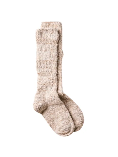 yahae Garabou slipper socks Brown 76000BR