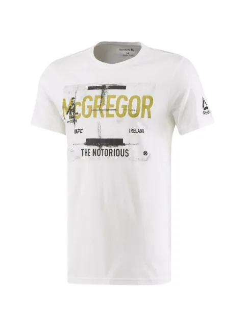 Reebok Conor McGregor graphic-print T-shirt White AZ5664