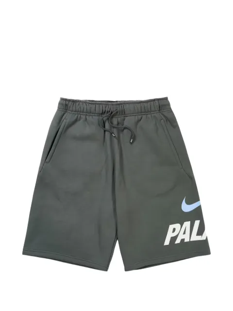 Palace xNIKE logo-print drawstring shorts Grey FJ9166010