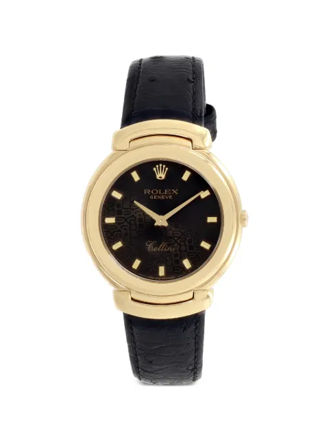 Rolex Cellini 31mm watch Black 6623