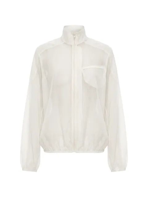 Christopher Esber Danie sheer-panelled bomber jacket White 26026597