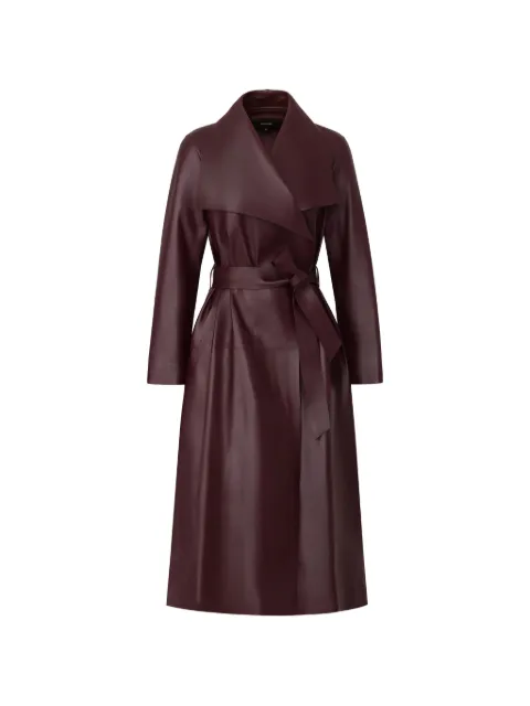Mackage Mai-L leather coat Red P003496