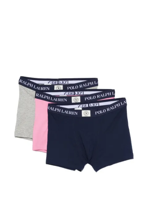 Polo Ralph Lauren logo-waistband boxer briefs set of three Grey 714981412021