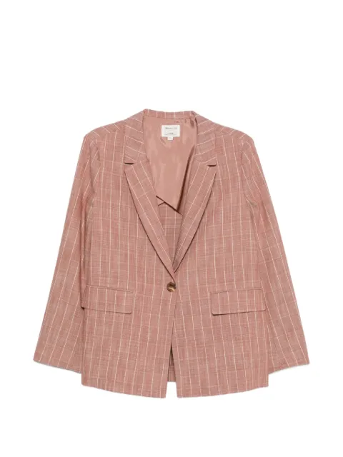 MAISON123 Nelia pinstripe-pattern blazer Pink 6559574