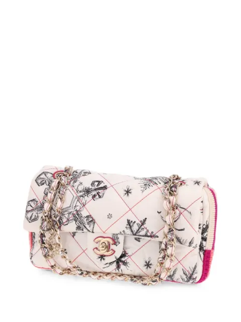 CHANEL Pre-Owned 2019 Timeless Classic shoulder bag White 432934