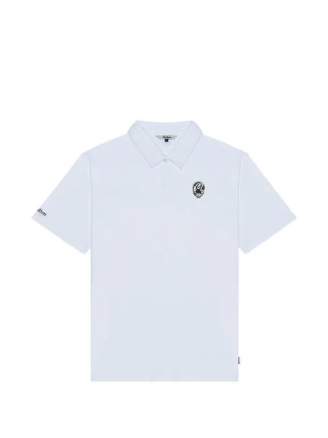 Malbon Golf Fairway Stealie polo shirt White M10310