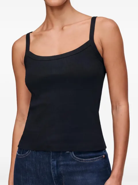 DL1961 ribbed-knit tank top Black 90029