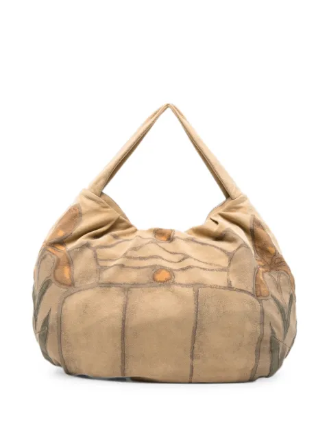 Marni Pre-Owned 2000s abstract-print shoulder bag Neutrals MA280CHO