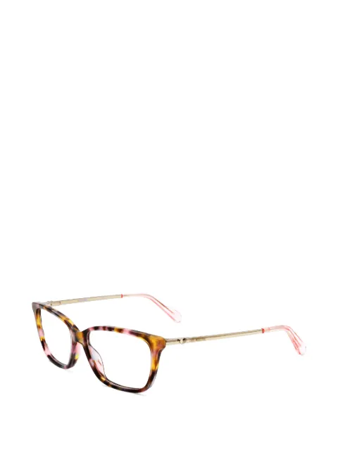 Moschino Eyewear tortoiseshell-effect cat-eye glasses Brown MOL5500T452