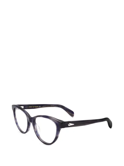 RAG & BONE EYEWEAR cat-eye frame glasses Purple RNB304838I51