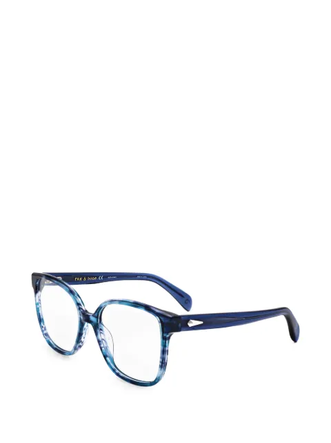 RAG & BONE EYEWEAR square-frame glasses Blue RNB3053