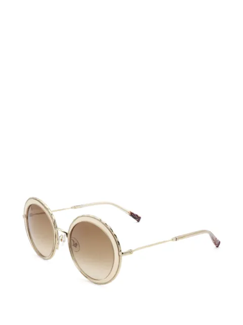 MISSONI EYEWEAR 51mm round-frame sunglasses Neutrals MIS0033S5BD51