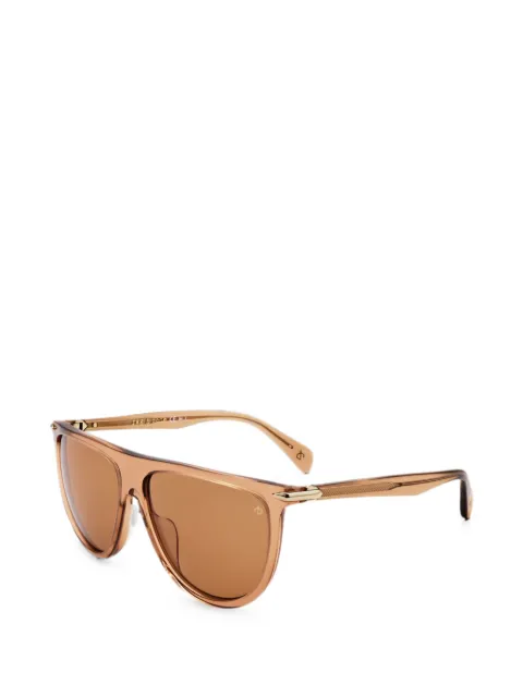 RAG & BONE EYEWEAR geometric-frame sunglasses Brown RNB1056S
