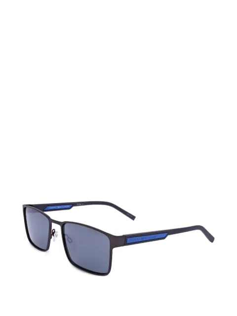 Tommy Hilfiger matte-finish rectangle-frame sunglasses Black TH2087SSVK57