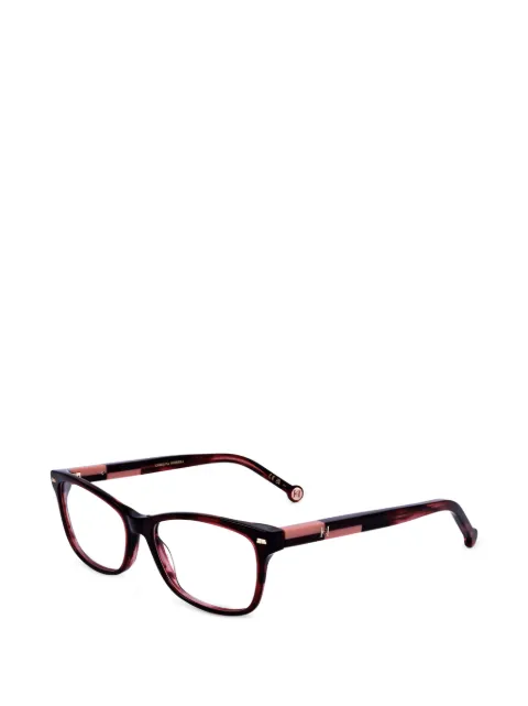 Carolina Herrera rectangle-frame glasses Red HER0160
