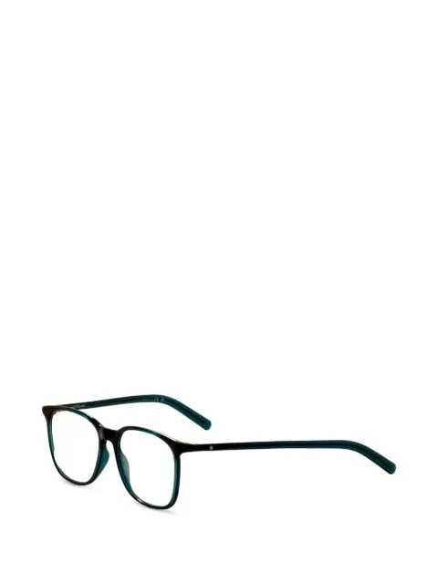 Montblanc square-frame glasses Green MB0327O00454