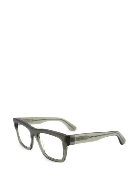Calvin Klein square-frame glasses Green CK24525