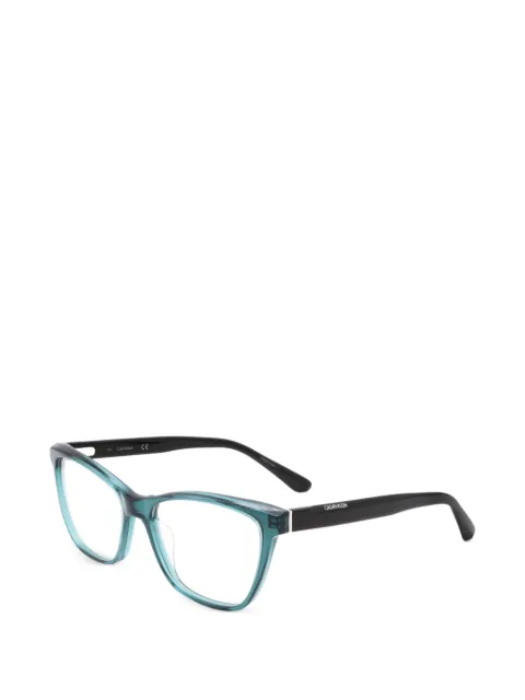 Calvin Klein rectangle-frame glasses Blue CK2053230053
