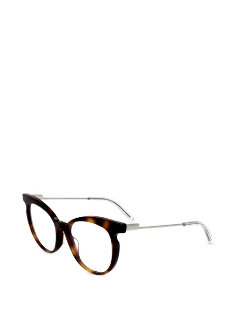 Marni tortoiseshell-effect cat-eye glasses Brown ME262121853