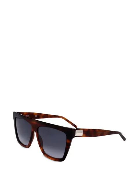 BOSS tortoiseshell-effect square-frame sunglasses Brown BOSS1153S0869O