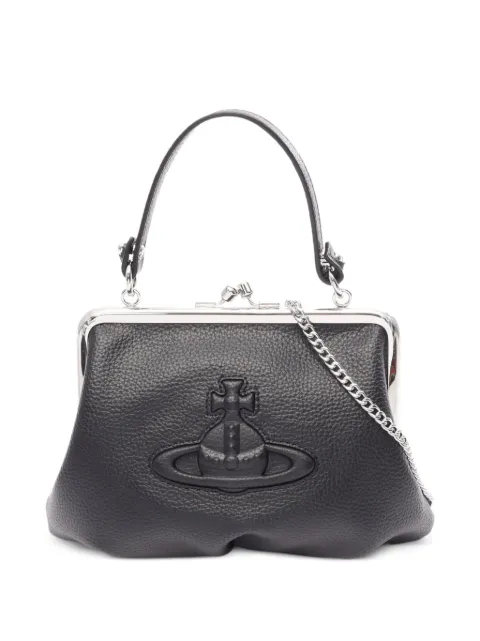 Vivienne Westwood Pre-Owned 2020s Granny frame handbag Black 1093817