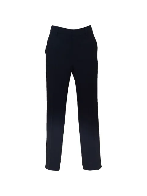 Nº21 elasticated-waist straight-leg trousers Black 26IN2M0B0515424