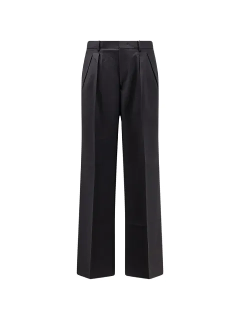 TONYWACK pleated wool-blend trousers Black BF12PT103BLACK