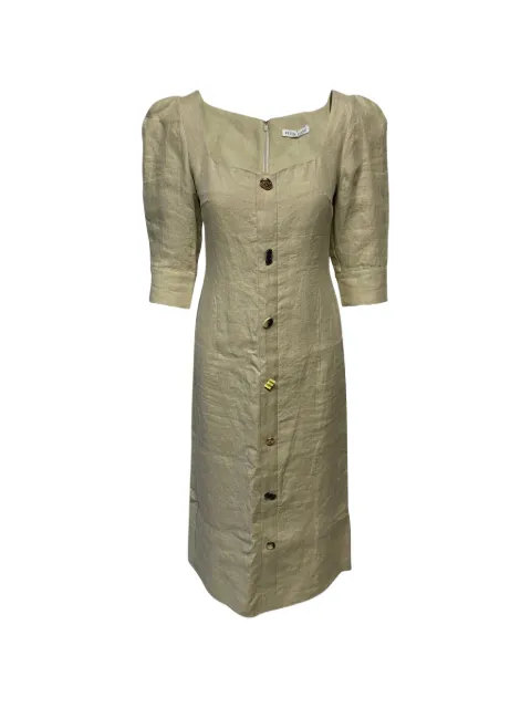Rejina Pyo Leonie button-up dress Green NAPPUGBCL097595W