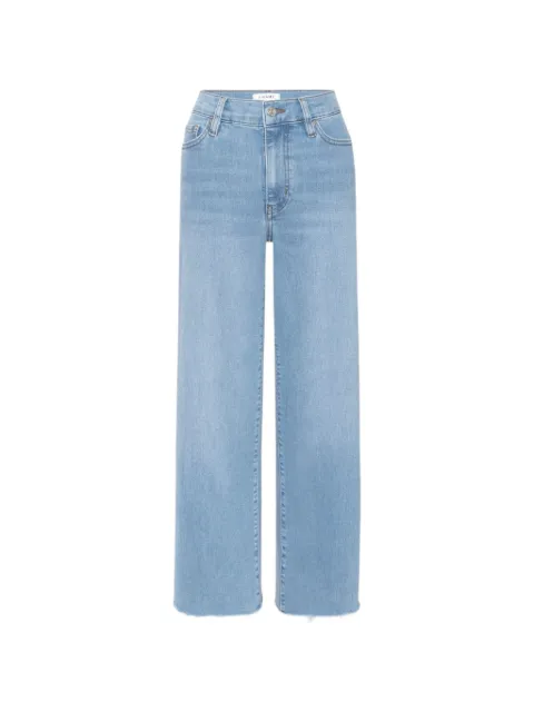 FRAME raw-edge wide-leg jeans Blue LSPCRF814HYRF