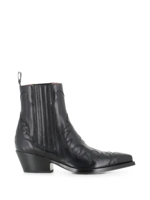 Sartore pointed-toe Chelsea boots Black 26ISR3652U8