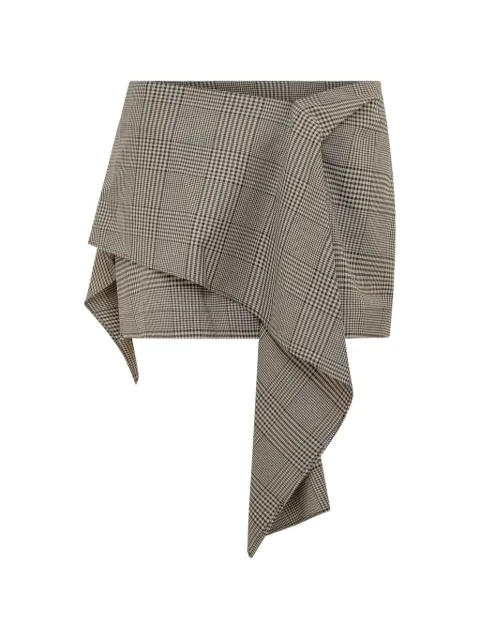 IRO asymmetric draped skirt Neutrals WP31KOBIE