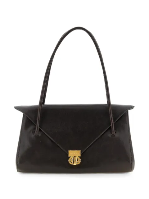 Marni East West leather shoulder bag Brown SBMP0288U0P891400M95