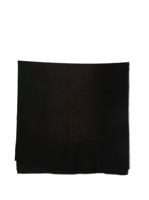 Faliero Sarti Chips frayed-edge scarf Black I272082