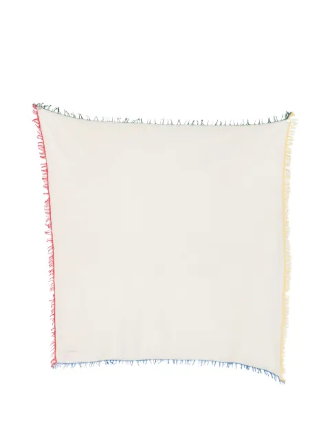 Faliero Sarti Little Addy frayed scarf Neutrals I272190