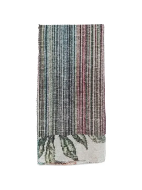 Faliero Sarti Catarina striped scarf Grey I272205