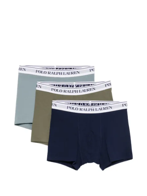 Polo Ralph Lauren logo-waistband boxers (set of three) Blue 714830299220