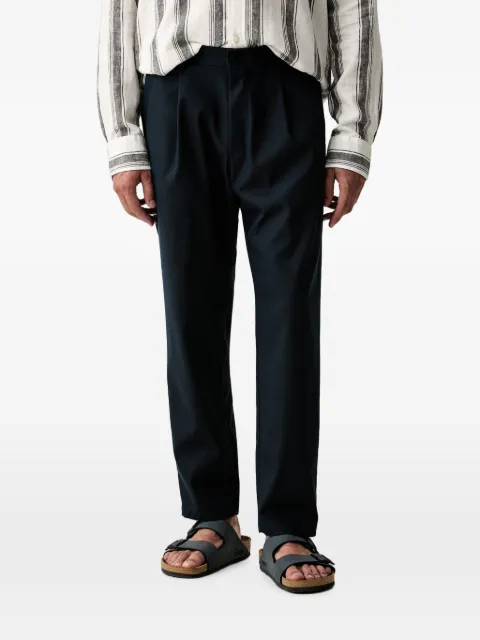 Joop! pleated elasticated-waistband trousers Blue 30104826