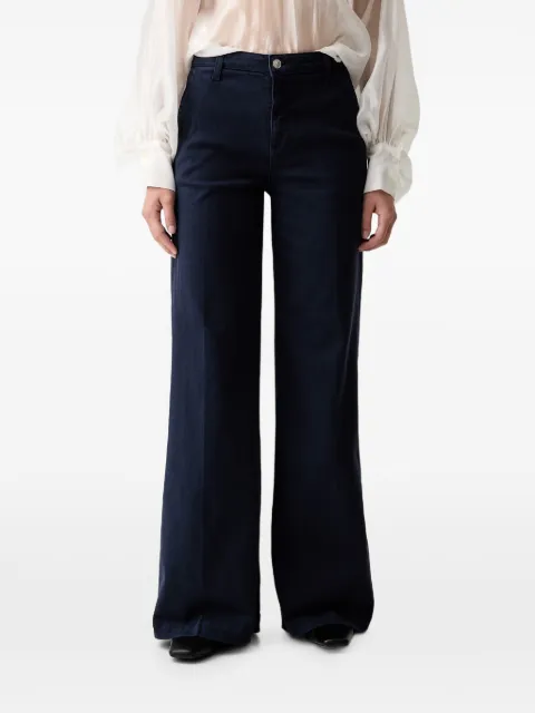 VICOLO button-fastening wide-leg jeans Blue DAB5171