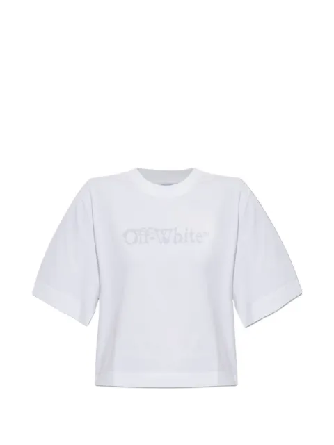Off-White logo-print T-shirt White 2FA00643TW222