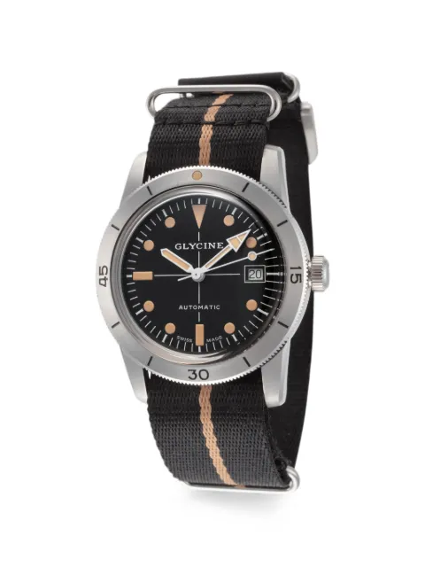 Glycine Sea Kraken 39mm watch Black GL0501