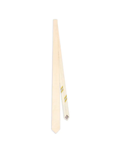 DRIES VAN NOTEN silk tie Neutrals 2620116004905