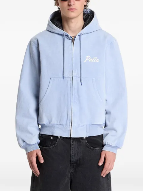 PATTA Peace hooded jacket Blue POCSS2640003480036100