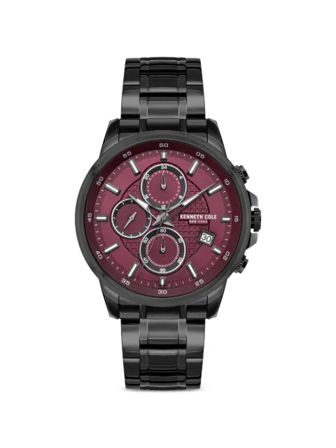 KENNETH COLE chronograph 42mm watch Red KC50733004