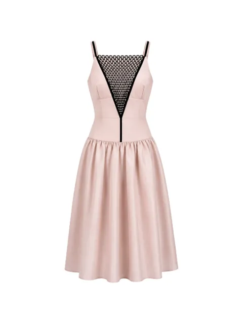 Nafsika Skourti crystal-embellished dress Pink PF26DRS001