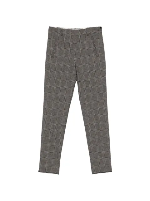 Marella Mlsepoca check-pattern trousers Grey 2623136014200